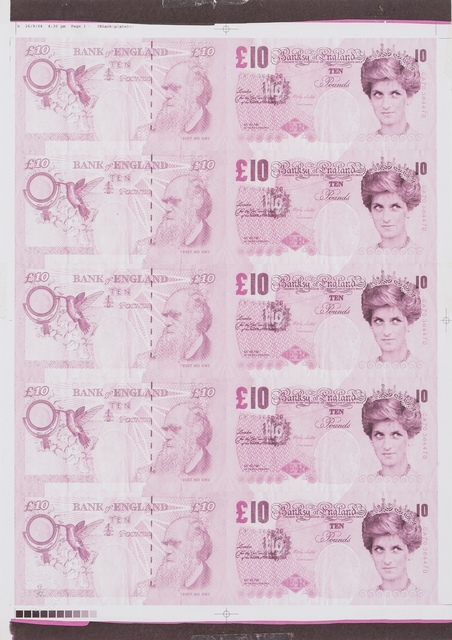 Banksy, ‘Di-Faced Tenner (Pink)’, 2004, Forum Auctions