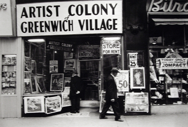 Frank Paulin, ‘Untitled (Artist Colony of Greenwich Village, 14th Street)’, 1955, Bruce Silverstein Gallery