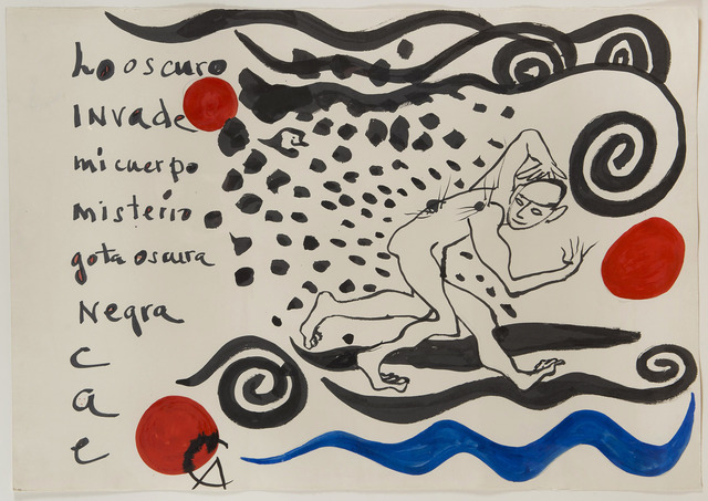 Alexander Calder, ‘Los Oscuro Invade’, 1974, HELENE BAILLY GALLERY