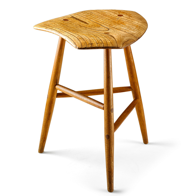 Wharton Esherick, ‘Stool, Paoli, PA’, 1962, Rago/Wright