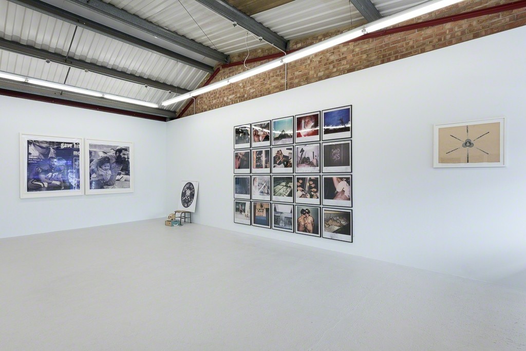 Installation view, Dash Snow, 'Hello, this is Dash' at Annka Kultys Gallery, London 2016. Photo: Annka Kultys Gallery (Damian Griffiths) Installation view, Dash Snow, 'Hello, this is Dash' at Annka Kultys Gallery, London 2016. Photo: Annka Kultys Gallery (Damian Griffiths)