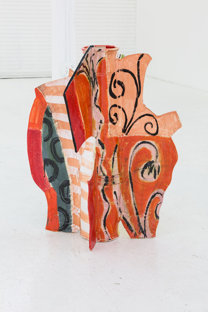 Betty Woodman, ‘Aztec Vase 8’, 2008, Nina Johnson