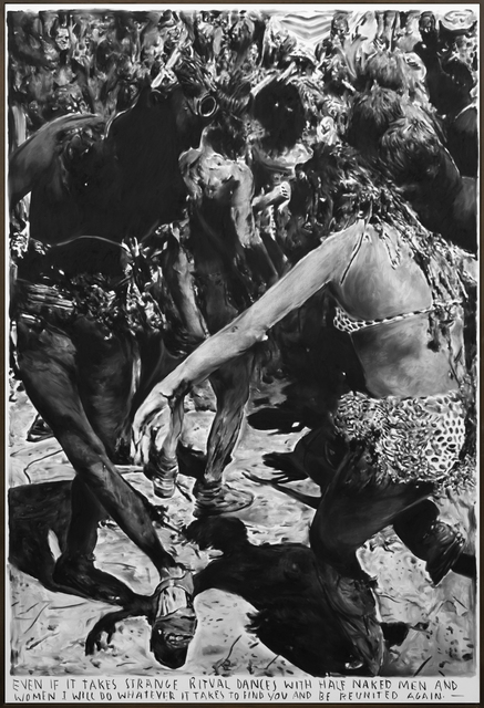 Rinus Van de Velde, ‘Even if it takes strange rituals dances...,’, 2017, KÖNIG GALERIE