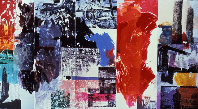 Robert Rauschenberg, ‘Caryatid Cavalcade II / ROCI CHILE’, 1985, Robert Rauschenberg Foundation