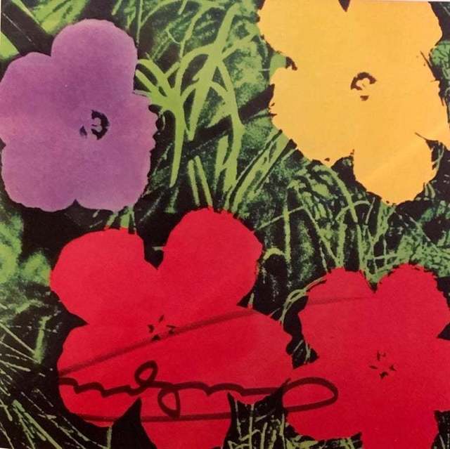 Andy Warhol, ‘Flowers Invitation Card’, 1970, Print, Color offset on paper, Wallector