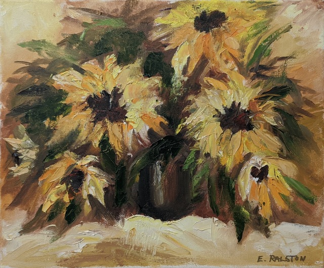 Elaine Ralston, ‘Sun Lovers’, 2015, Painting, Oil on canvas, Emerge Gallery NY