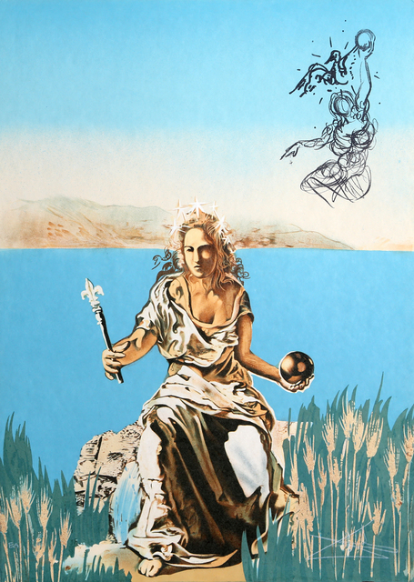 Salvador Dalí, ‘The Coronation of Gala (The Empress) from Visions Surrealiste’, 1976, RoGallery