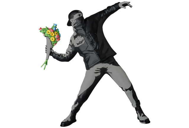 Banksy, ‘Flower Thrower (Wall Version)’, 2017, EHC Fine Art