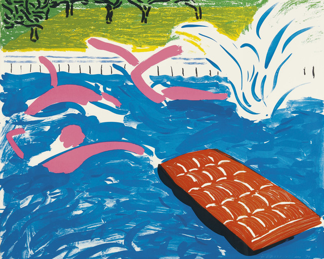David Hockney, ‘Afternoon Swimming’, 1979, Christie's