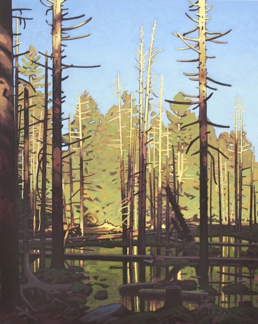 Clayton Anderson, ‘Cedar Pond’, Madrona Gallery