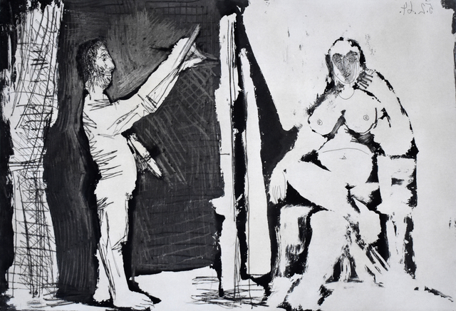Pablo Picasso, ‘The Painter and his Model | Le peintre et son modèle’, 1964, Gilden's Art Gallery