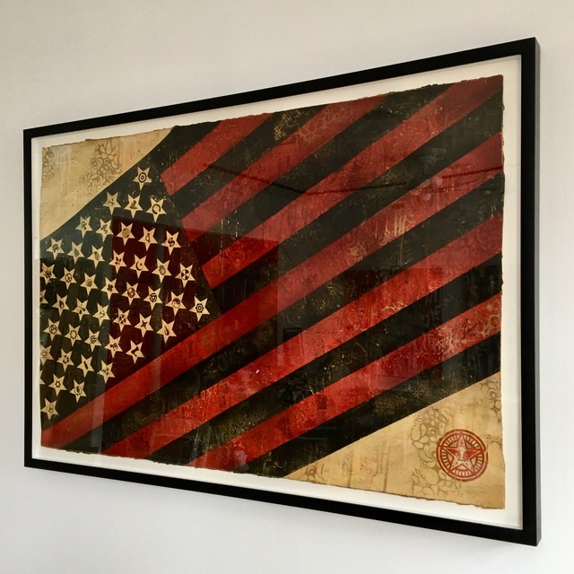 Shepard Fairey, ‘Flag’, 2010, Galerie C.O.A