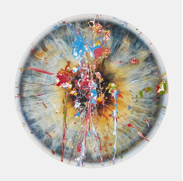 Marc Quinn, ‘Untitled’, 2019, Painting, Pigment print with silkscreen glaze with hand finished oil paint, Tanya Baxter Contemporary