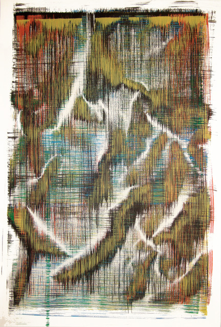 Sergio Barrera, ‘Antigesture (rhizomes). P8’, 2018, Painting, Acrylic on Canson paper, SET ESPAI D'ART
