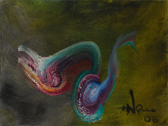 Ismail Gulgee, ‘color composition ’, 2000-2002, Painting, Oil on canvas, Eye For Art Houston