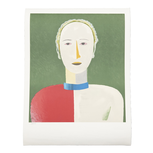 Kasimir Severinovich Malevich, ‘"Portrait of a Female" Lithography’, 1992, DADA STUDIOS