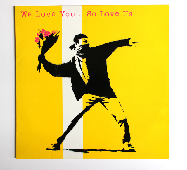 Banksy, ‘We Love You So Love Us’, 2000, EHC Fine Art