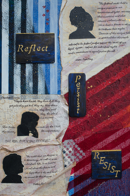 Katharine Owens, ‘Reflect, Resist, Persist’, 2017, Zenith Gallery