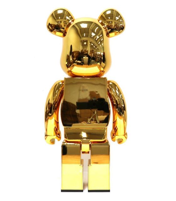 Be Rbrick Xlarge Hajime Sorayama Gold 1000 19 Artsy