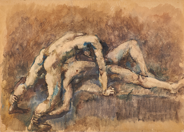 Pavel Tchelitchew, ‘Wrestlers’, 1932, Rago/Wright
