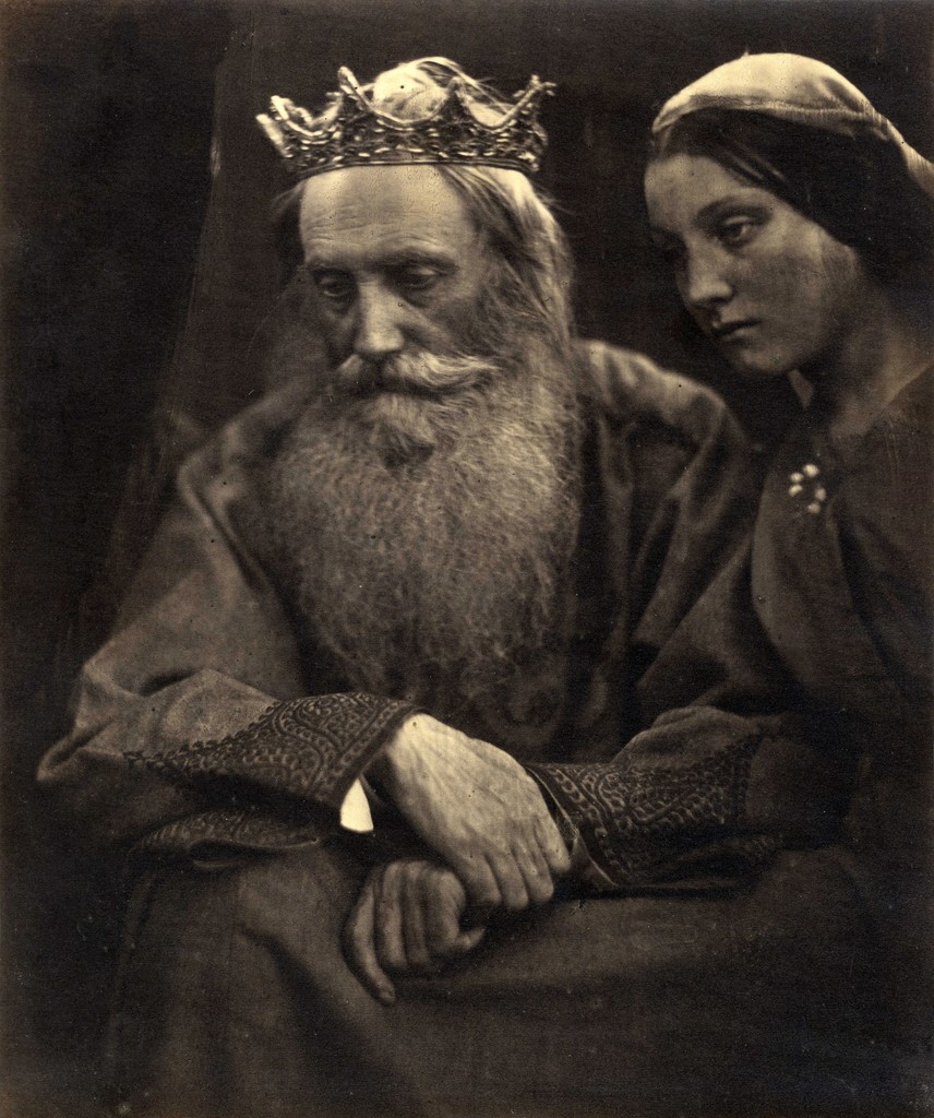 Julia Margaret Cameron. King David and Bathsheba (Henry Taylor and Mary Hillier), 1869. Albumen print from collodion-on-glass negative. Collection of Michael Mattis and Judy Hochberg. Julia Margaret Cameron. King David and Bathsheba (Henry Taylor and Mary Hillier), 1869. Albumen print from collodion-on-glass negative. Collection of Michael Mattis and Judy Hochberg.