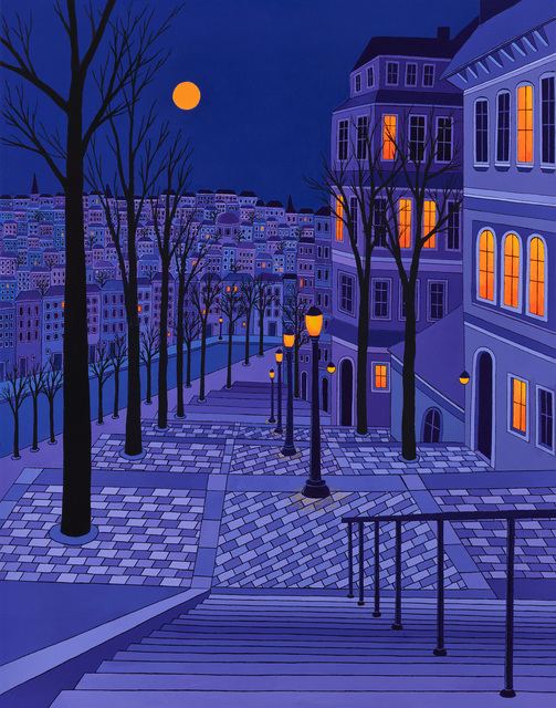 Michael Jernegan, ‘Night in the City’, 2018, design art concepts