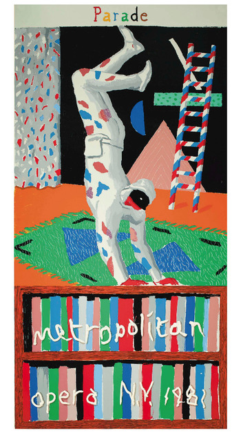 David Hockney, ‘Parade, Metropolitan Opera, New York, 1981 David Hockney’, 1981, Mr & Mrs Clark’s