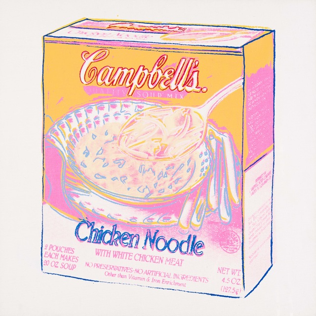 Andy Warhol, ‘Campbell's Soup Box: Chicken Noodle ’, 1986, Galerie Von Vertes
