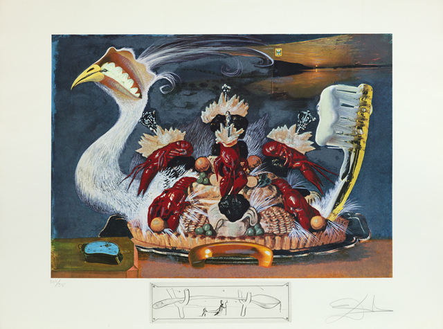 Salvador Dalí, ‘Soft Watches Half Asleep (Les Montres Molles 1/2 Sommeil)’, 1971, Heather James Fine Art Gallery Auction