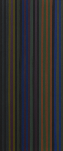 Gene Davis, ‘Black Watch’, 1968, Painting, Acrylic on canvas, Yares Art
