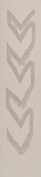 Stephanie Strange, ‘Butterfly Hunger’, 2018, Drawing, Collage or other Work on Paper, Typewriter on paper, Wally Workman Gallery