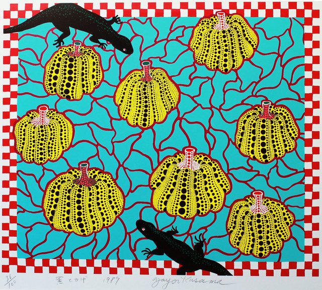 Yayoi Kusama, ‘Black Lizards’, 1989, MAKI