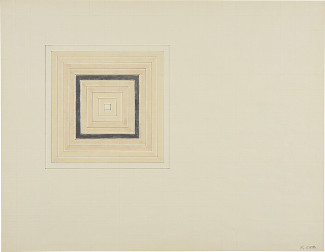 Frank Stella, ‘Untitled (Concentric Square)’, circa 1960s, Phillips