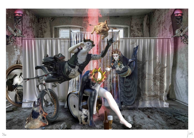 LIONEL MORATEUR, ‘PANTOMIME NOIRE ET BLANCHE’, 2019, Poulpik Gallery
