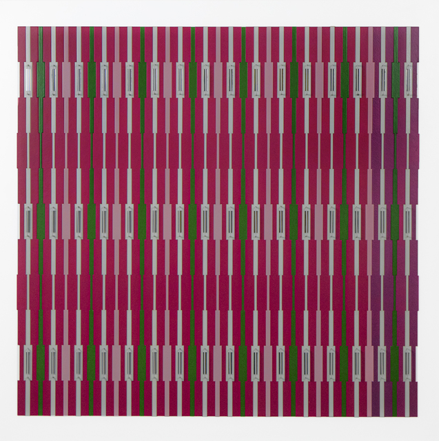 Juvenal Ravelo, ‘Fragmentación de la luz y del color’, 2016, Painting, Acrylic on MDF, metal and reflective elements, Villa del Arte Galleries