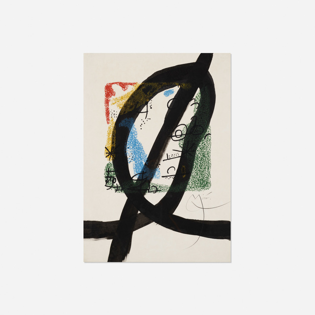 Joan Miró, ‘Les Essencies de la Terra (one plate)’, 1968, Rago/Wright