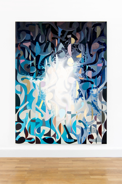 Giacomo Santiago Rogado, ‘Accord 9 (Form)’, 2020-2021, Painting, Mixed Media on Cotton, Bernhard Knaus Fine Art