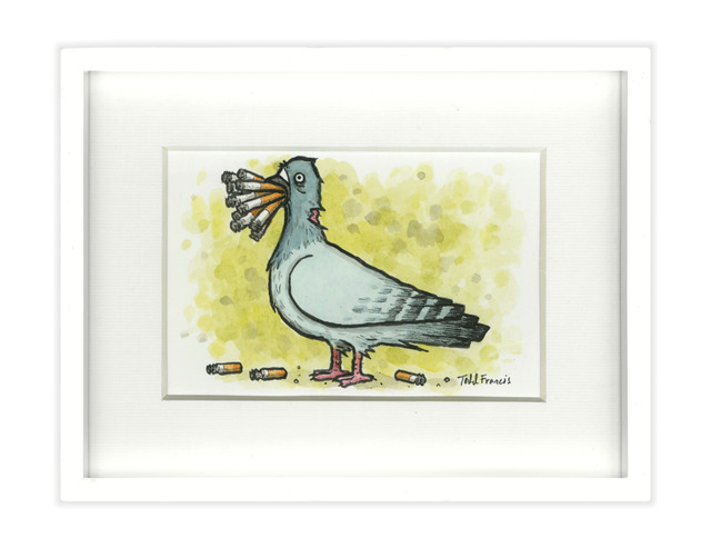 Todd Francis, ‘SMALL PIGEON PAINTING’, 2017, Subliminal Projects