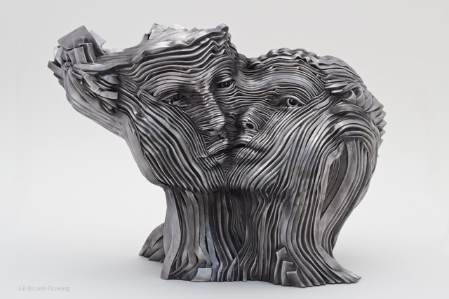 Gil Bruvel, ‘Flowing’, Sculpture, Stainless steel, Octavia Art Gallery