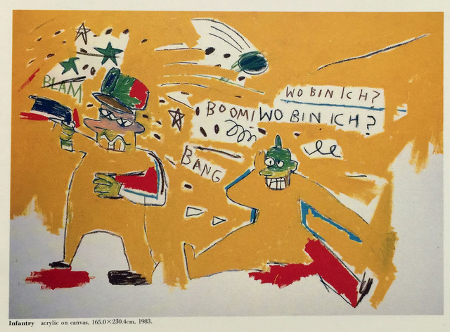 Jean-Michel Basquiat, ‘Basquiat at PS Gallery (vintage 1980s Basquiat announcement) ’, 1987, Ephemera or Merchandise, Offset printed, Lot 180