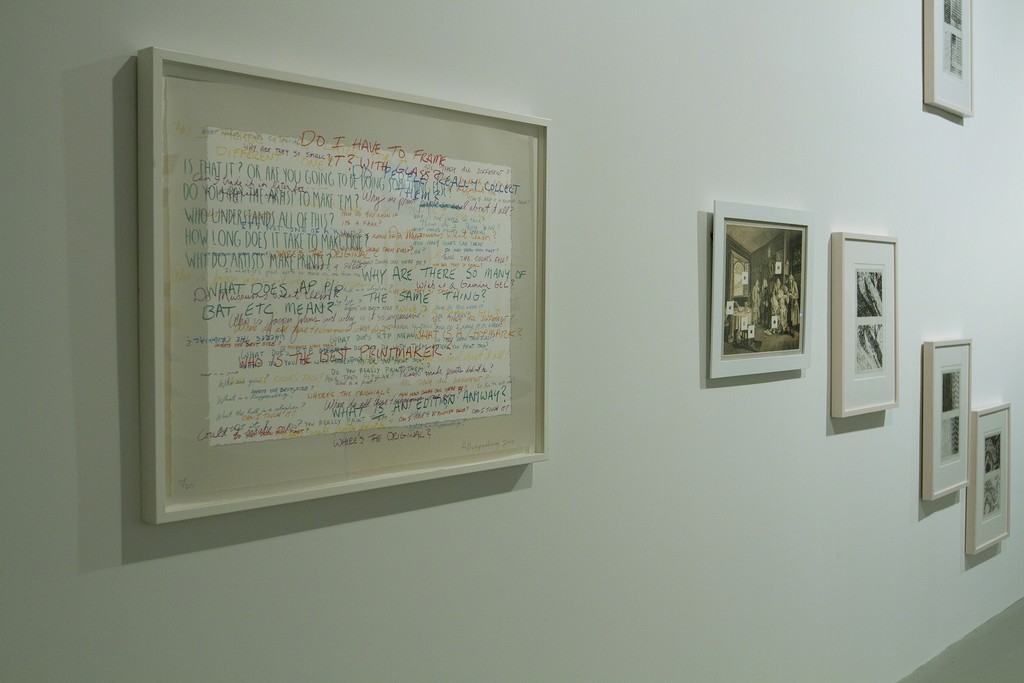 Installation view: "What is an edition, anyway?" February 2–July 29, 2018, Mana Contemporary Chicago. Photo: Michael Sullivan / On The Real Film. Installation view: "What is an edition, anyway?" February 2–July 29, 2018, Mana Contemporary Chicago. Photo: Michael Sullivan / On The Real Film.