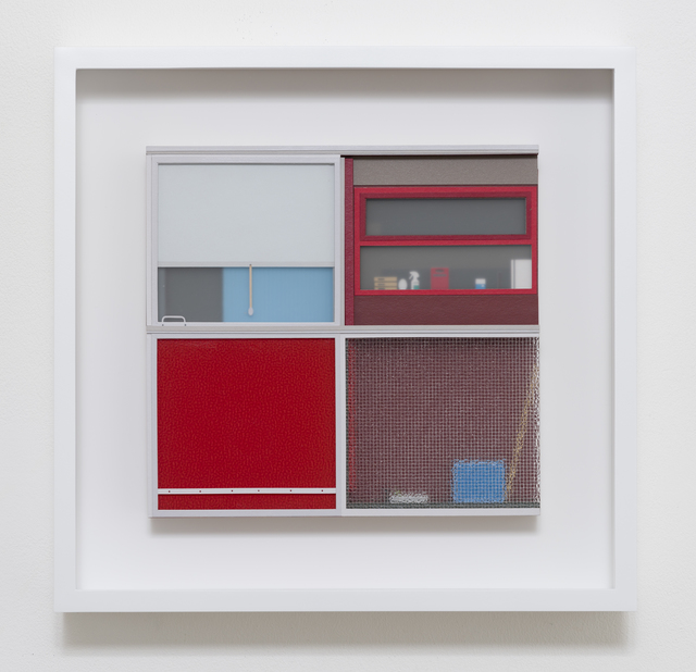 Lucy Williams, ‘Basterfield House #3’, 2015, Mixed Media, Plexiglas, paper, engineered wood, and acrylic paint on birch ply panel, Berggruen Gallery