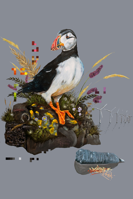 Aspire, ‘Un-Shore’, 2019, Corey Helford Gallery