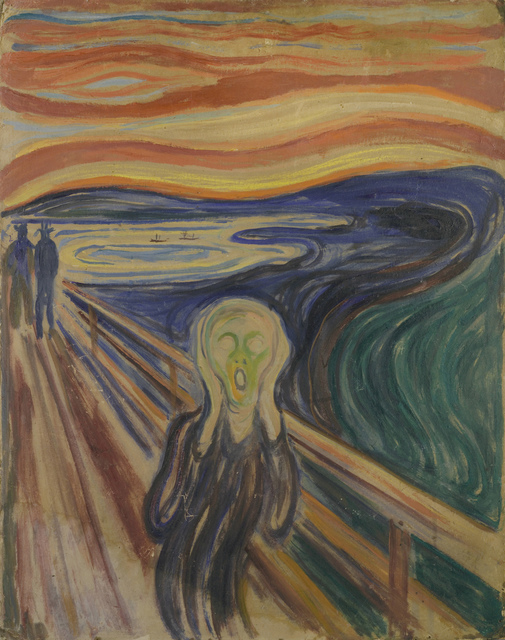 Edvard Munch, ‘The Scream’, 1893, Fondation Louis Vuitton