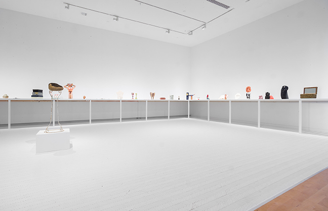 Objects Like Us (installation view), May 20, 2018 to January 13, 2019. The Aldrich Contemporary Art Museum, Ridgefield, CT. Photo: Jason Mandella. Objects Like Us (installation view), May 20, 2018 to January 13, 2019. The Aldrich Contemporary Art Museum, Ridgefield, CT. Photo: Jason Mandella.