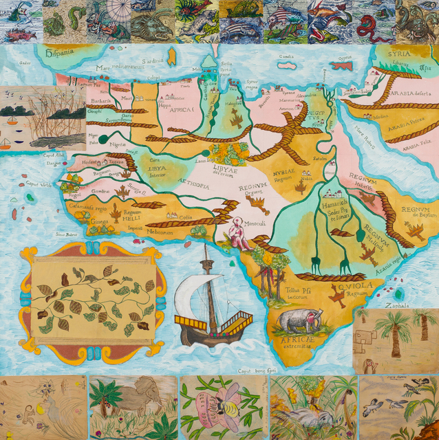Joyce Kozloff, ‘Calm Sea, Rough Sea’, 2017, DC Moore Gallery