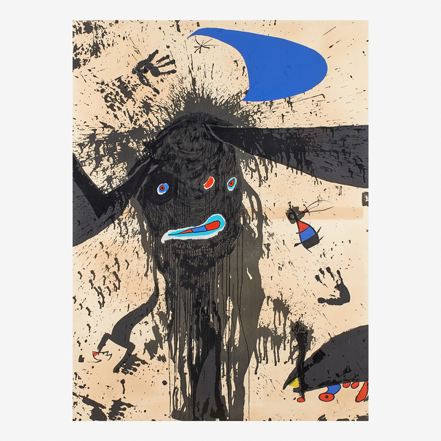 Joan Miró, ‘La Ruisselante Lunaire’, 1976, Rago/Wright