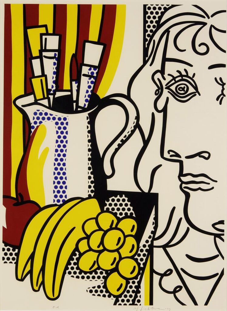 Roy Lichtenstein - Still Life with Picasso, from the Hommage à Picasso portfolio