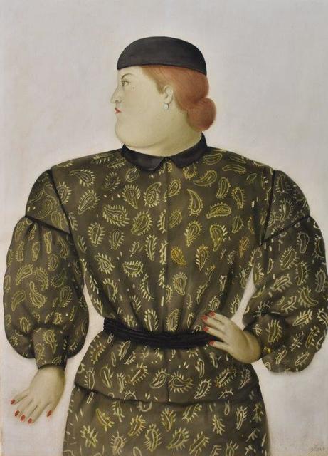 Fernando Botero, ‘Mujer Vestida por Hanai Morí ’, 1981, Galería Duque Arango
