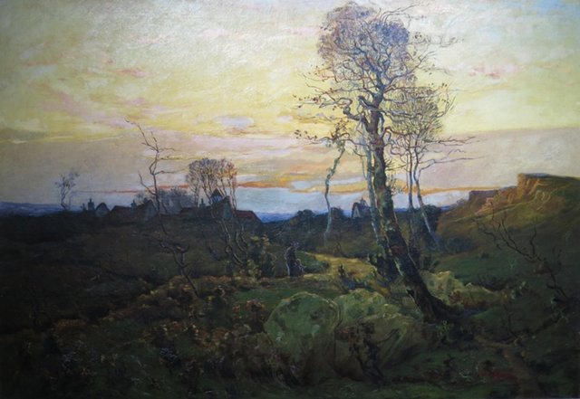Marc-Aurèle de Foy Suzor-Coté, ‘Paysage d'automne ’, 1891, Galerie Claude Lafitte